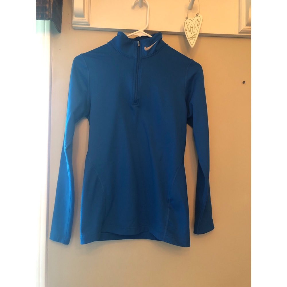 Royal blue Nike quarter zip